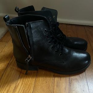 Steve Madden Black Ankle Boots